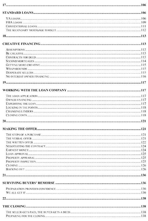 Home Buyer's Confidential TOC (4) copy