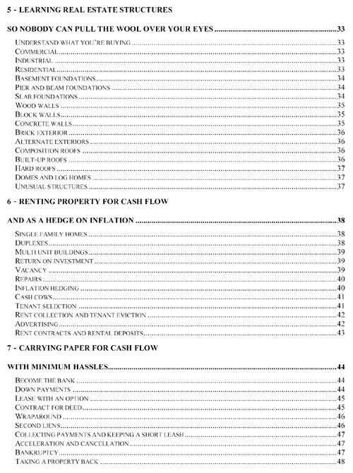 Starting Real Estate Investing TOC (3) copy
